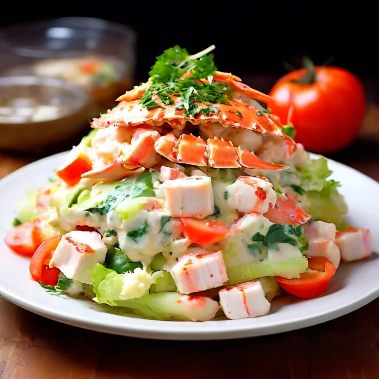 golden corral crab salad recipe