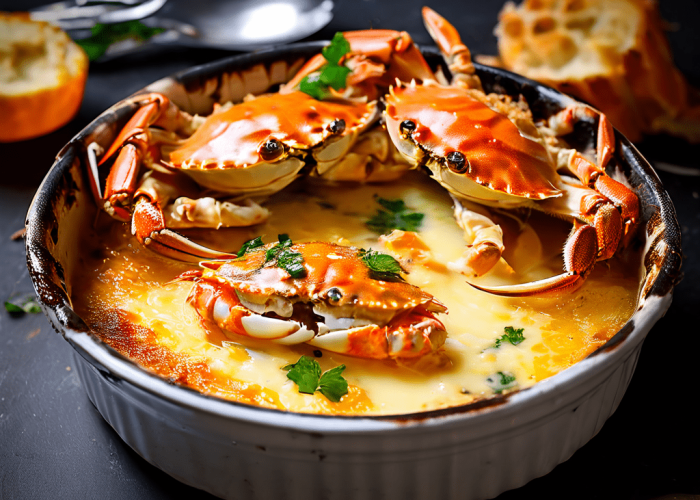 crab brulee recipe